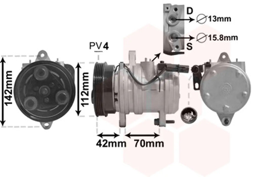 Compressore climatizzatore - compressore,,