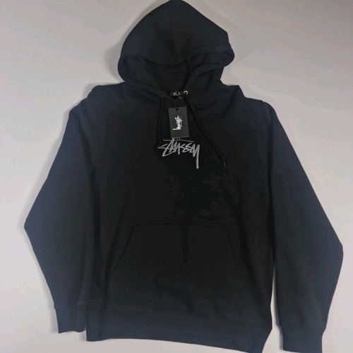 Felpa nera con - , cappuccio