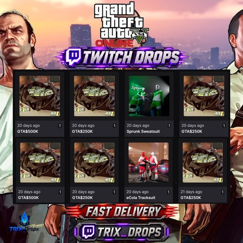 Gta online twitch drops - twitch,