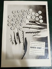 Pubblicità 1940 - Olivetti
