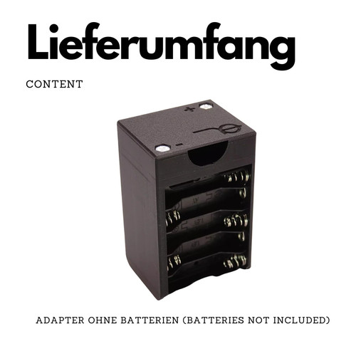 Adattatore batteria 10x per - adattatore,