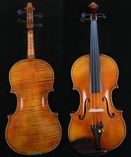 Maestro Violino dopo Guarneri del Gesù 1743 Cannone Violino Suono Impressionante W-089