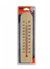 Termometro In Legno Muro Interno Esterno Parete Temperatura C° F° Ambiente dfh