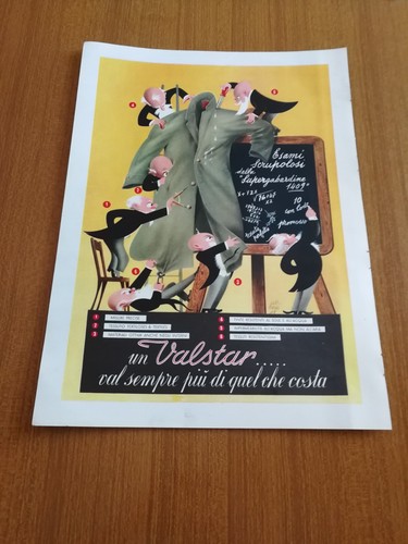 1957 rara vecchia pubblicita - vecchia,