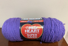 Nuovo Red Heart Super Saver 7 oz Skien - E300 # 0358 lavanda #4 peso 100% acrilico