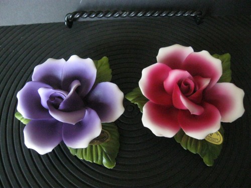 Capodimonte porcellane roses - capodimonte,