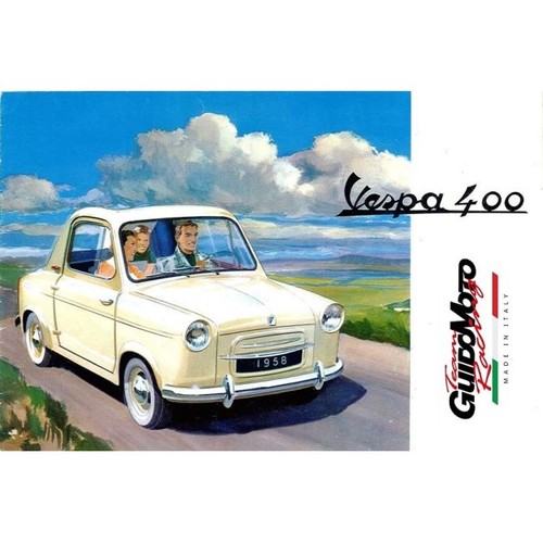 Targa metallo auto - auto, 400