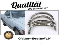 Kit passaruota cromato per Mercedes R107 - versione lunga dal 1985
