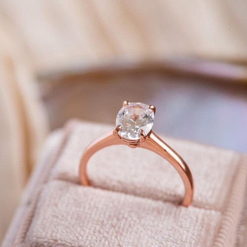 Fede nuziale ovale diamante - fede,