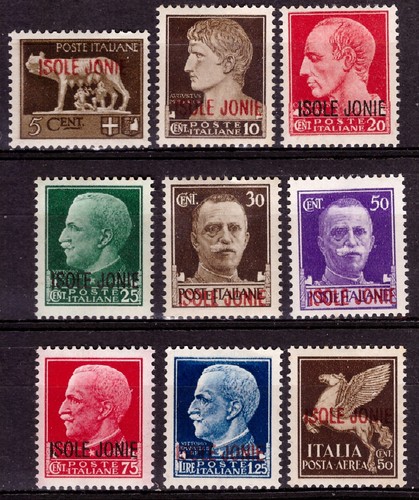 Italia occupazione isole jonie - italia,