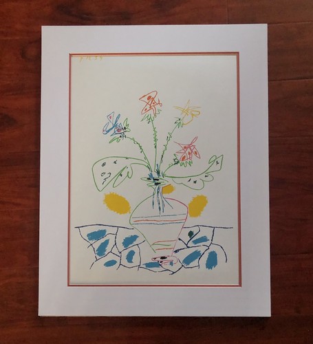 Litografia artistica vintage