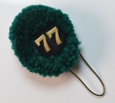 Nappina penna berretto cappello alpini 77° batteria esercito italiano