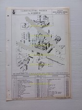 Weber carburatore 40 DCOE 33