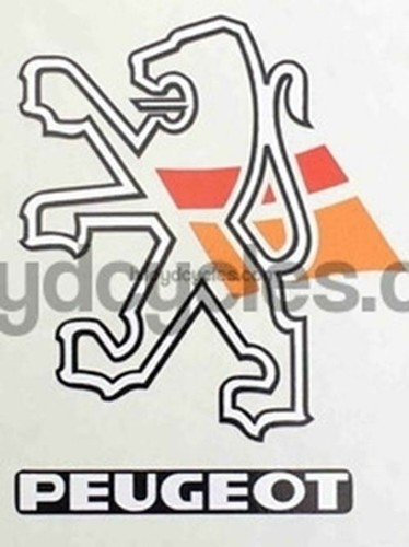 Adesivo stemma testa - , peugeot