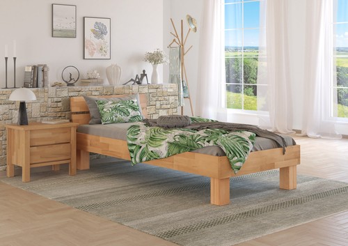 Letto faggio massello - letto,