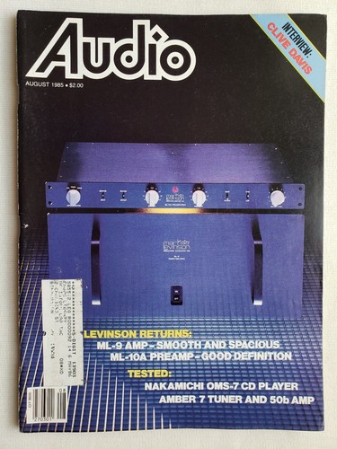 Audio levinson ml - 8/85, ml-9