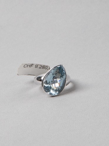 Anello oro bianco e - anello,