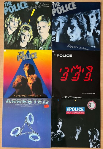 The police vinyl - -, 6x