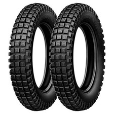 COPPIA GOMME MICHELIN 2.75-21 45M + 4.00-18 64M TRIAL COMPETITION X11