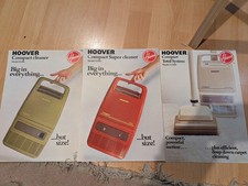 3x Vintage Hoover Compact