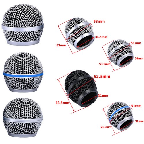 Microfono mesh testa - griglia, a