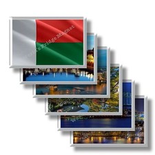 MG - Madagascar - frigo calamite frigorifero souvenir magneti fridge magnet