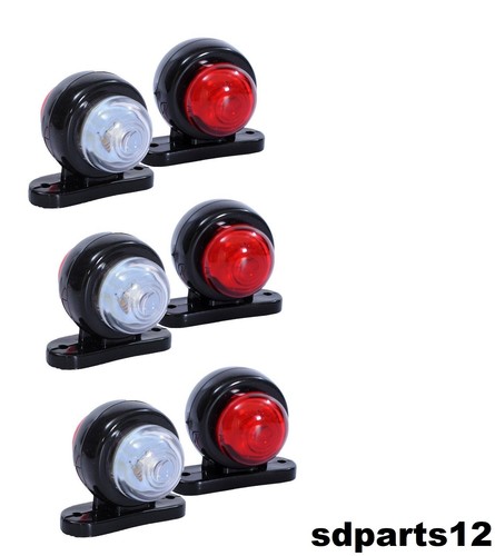 12v luci piccoli led - 6x,