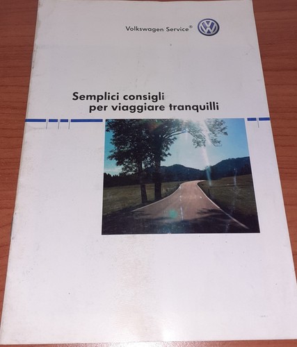 Libretto volkswagen service - volkswagen,