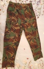 Pantaloni esercito inglese anni '80 DPM - British army trousers '80 years