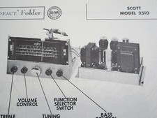 SCOTT 2510 SINTONIZZATORE