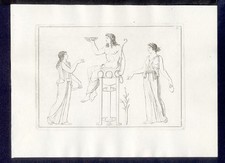 SCENA SU VASO ANTICO ,  di