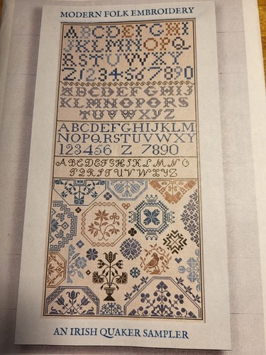 Schema punto croce irish - schema,