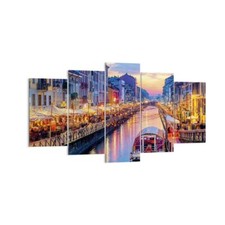 Quadro su Tela 160x85cm Canale