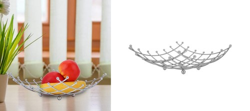 Cesto portafrutta acciaio - -,