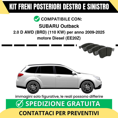 Pastiglie freno posteriori - freno,