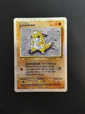 Pokemon Card Sandshrew Reverse Holo 91/110 ENG Legendary Collection Near Mint 