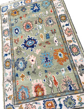 TAPPETO 3'X 5' ANNODATO A MANO