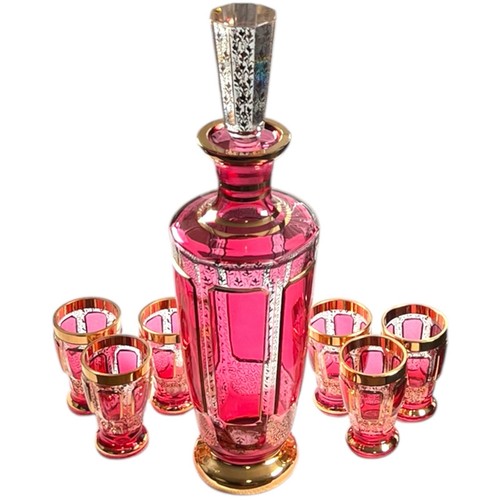 Antico decanter moser bohemien - antico,