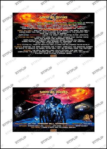 Sega lost space 1998 - 1998, cartes