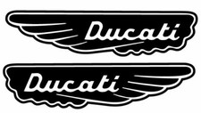 2 ADESIVI DA SERBATOIO DUCATI