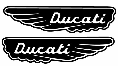Adesivi serbatoio ducati - serbatoio,