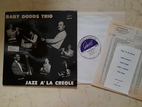 Baby dodds trio jazz - baby,