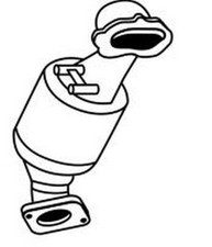 75 cv Catalizzatore per Fiat