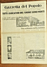 GRANDE TORINO, TRAGEDIA