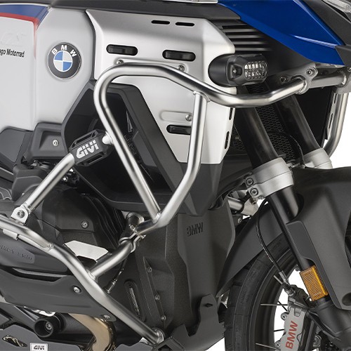 Paramotore tubolare inox - tubolare, givi