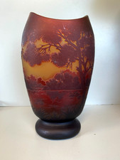 Antico vaso vetro cammeo - vaso,