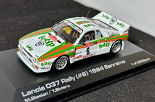 HPI RACING 959 LANCIA 037 RALLY #6 M.BIASION-T.SIVIERO RALLYE SANREMO 1984 1:43