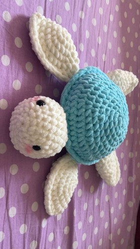 Carino peluche fatto mano - a,