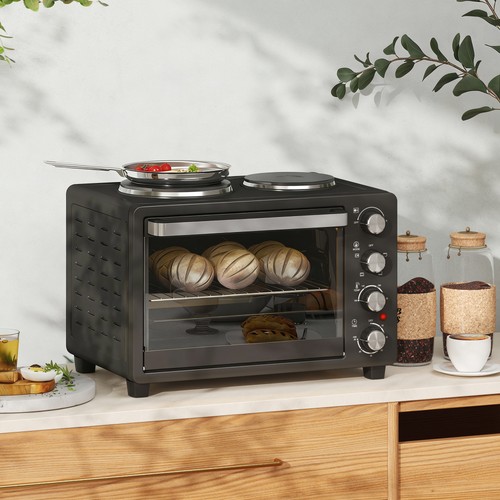 Mini forno con piastre - 2,
