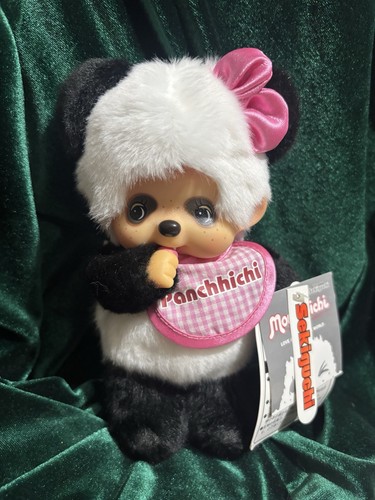 Bambola monchhichi panda bear - monchhichi,